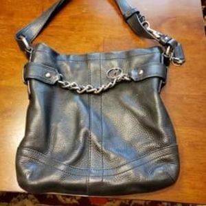 Coach leather purse